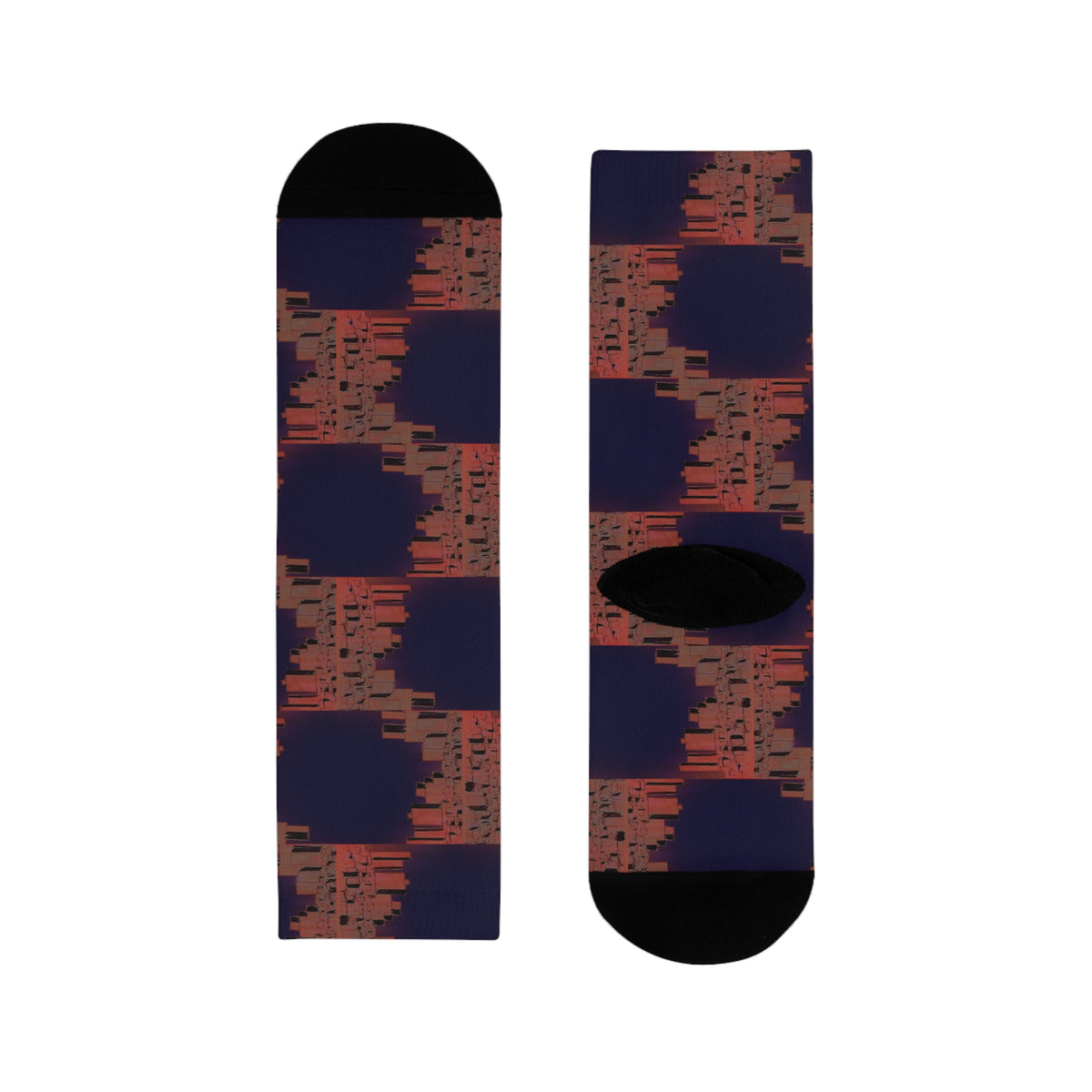 Winter Walls - Desert Socks