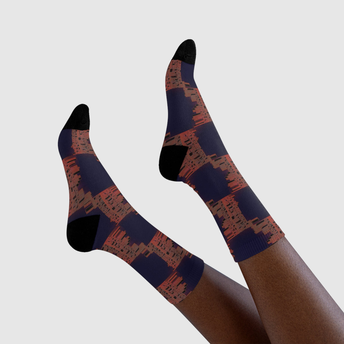 Winter Walls - Desert Socks